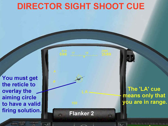 Director Sight Shoot Cue - Flanker 2