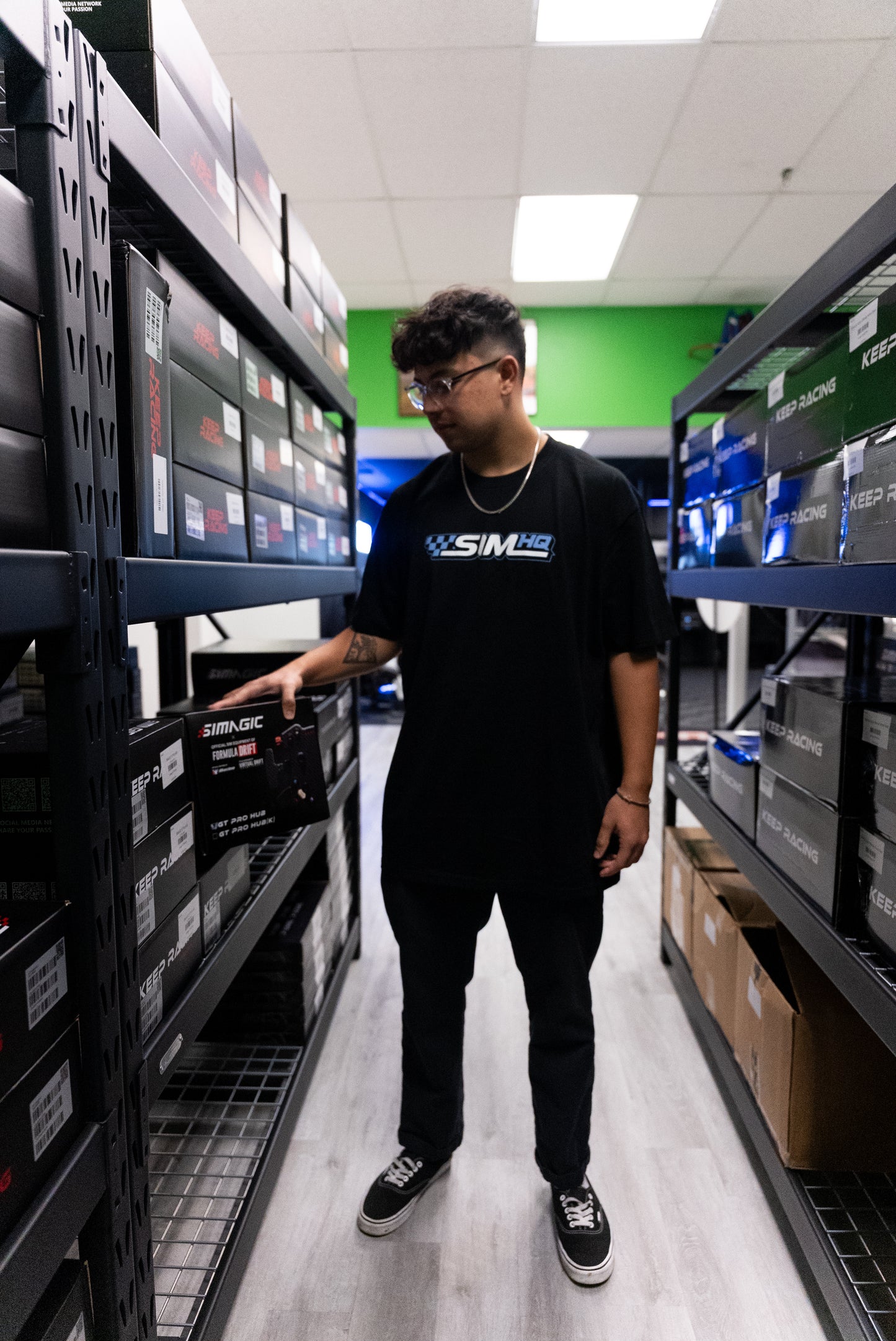 Sim HQ Classic Logo Shirt