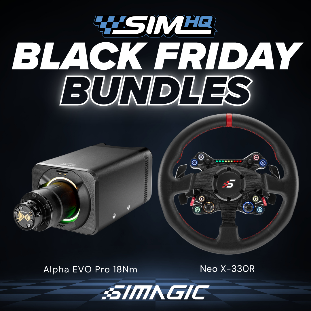 BLACK FRIDAY BUNDLE - EVO Pro 18Nm Bundle + NEO X 330R Classic Steering Wheel