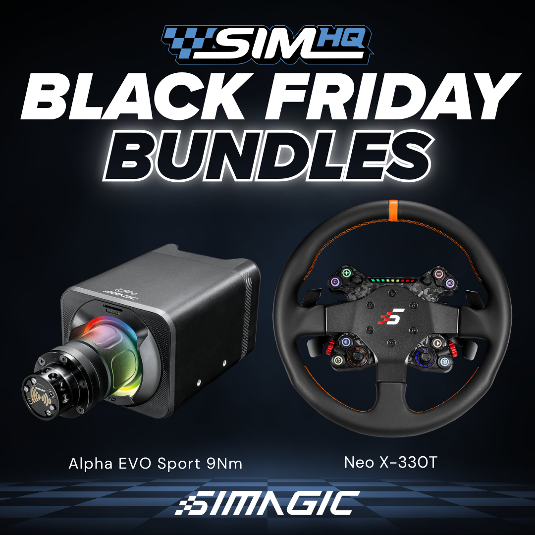 BLACK FRIDAY BUNDLE - EVO Sport 9Nm Bundle + NEO X 330T Rally Steering Wheel