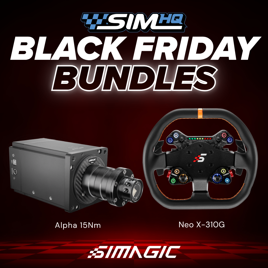 BLACK FRIDAY BUNDLE - Alpha + NEO X 310G GT Steering Wheel