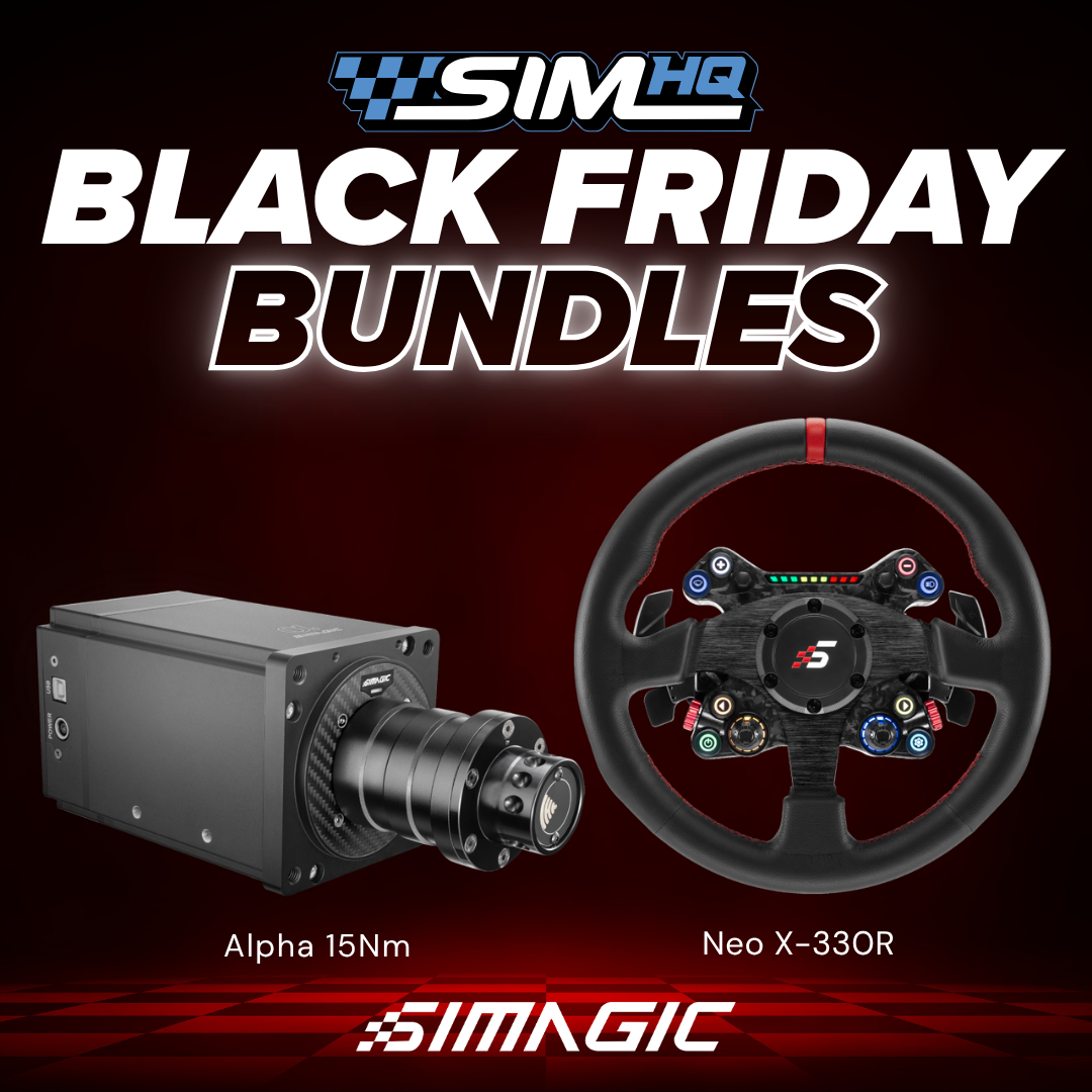 BLACK FRIDAY BUNDLE - Alpha + NEO X 330R Classic Steering Wheel