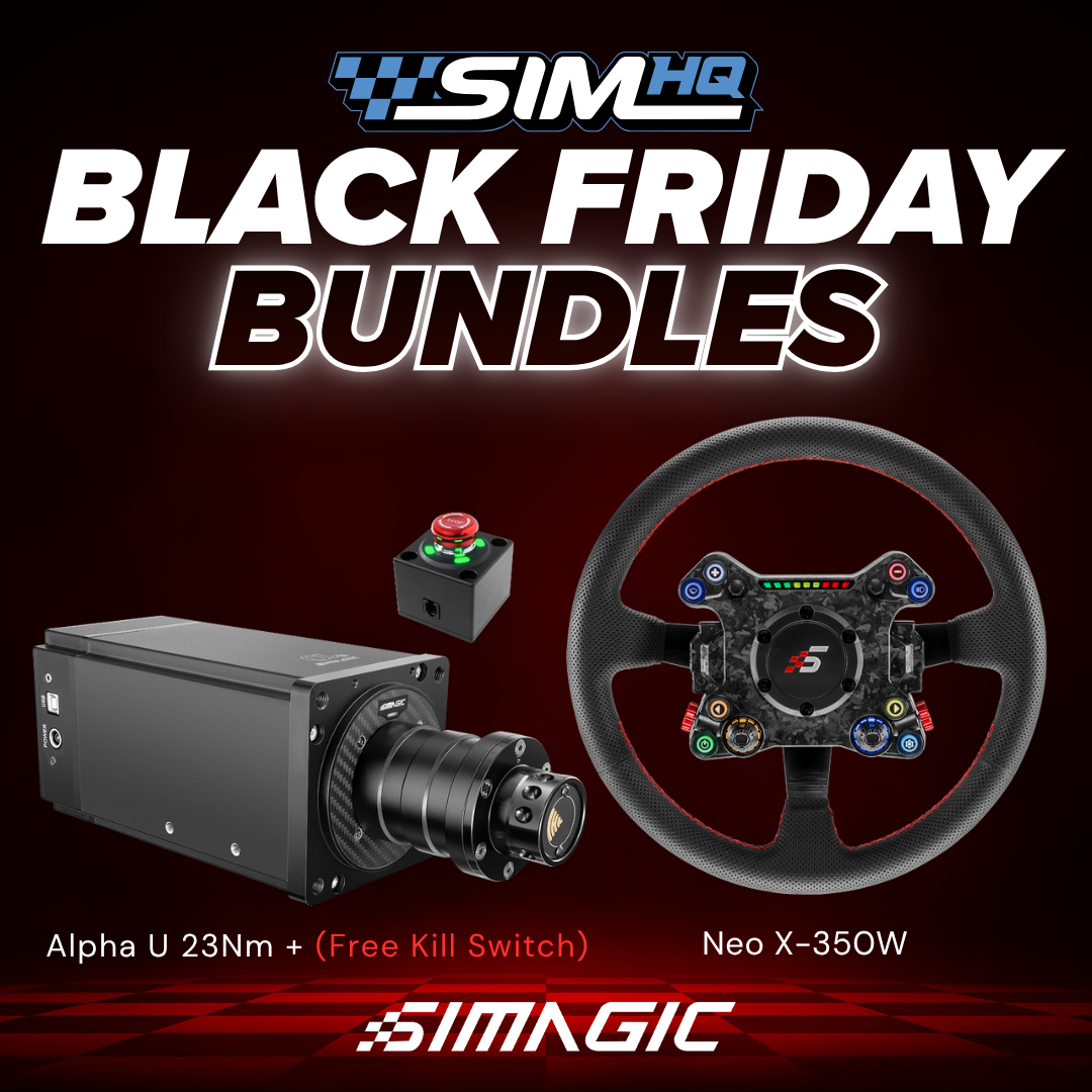 BLACK FRIDAY BUNDLE - Alpha Ultimate + Neo X-350W – Drift Steering Wheel