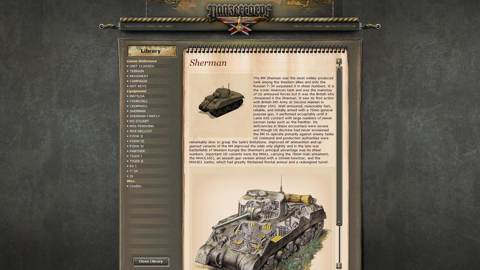 panzer corps manual