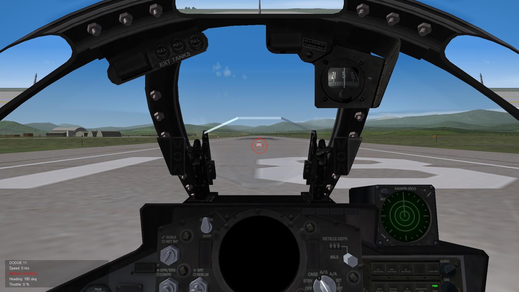 flying f4 phantom cockpit view