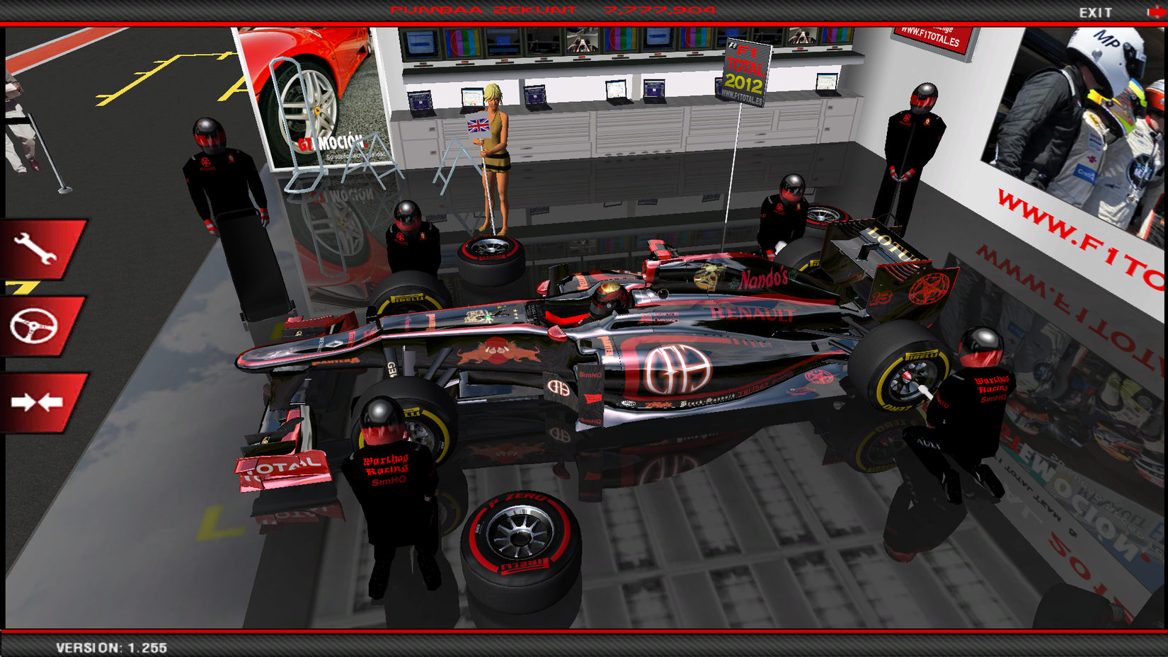 f1 2012 car setups