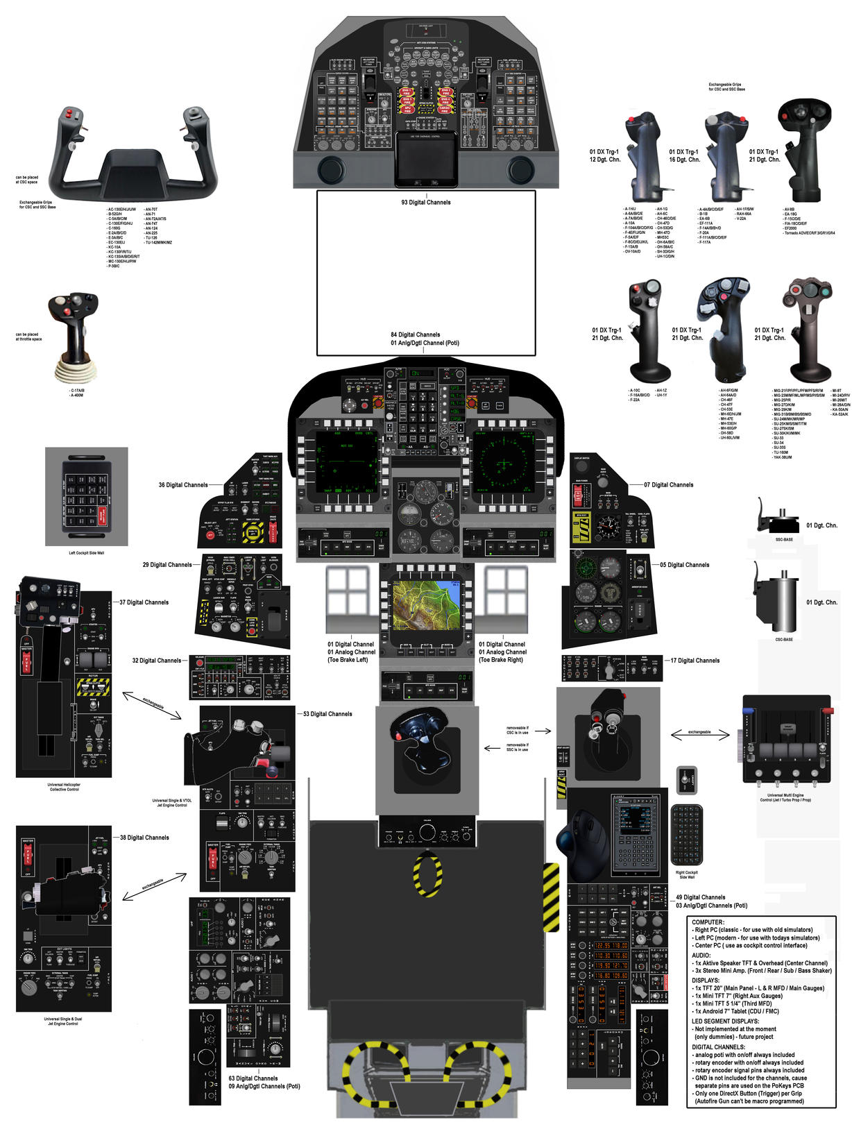 f18 cockpit layout fsx master