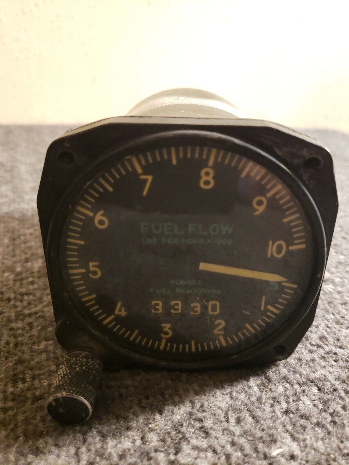 Bendix Aviation Fuel Flowmeter US. Navy Part No 36702-1B-1-A1