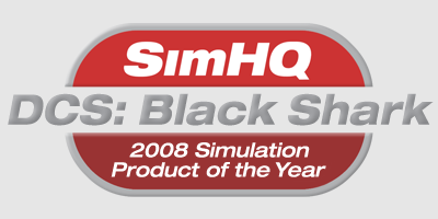 The 2008 SimHQ Simulation Product of the Year is DCS: Black Shark.