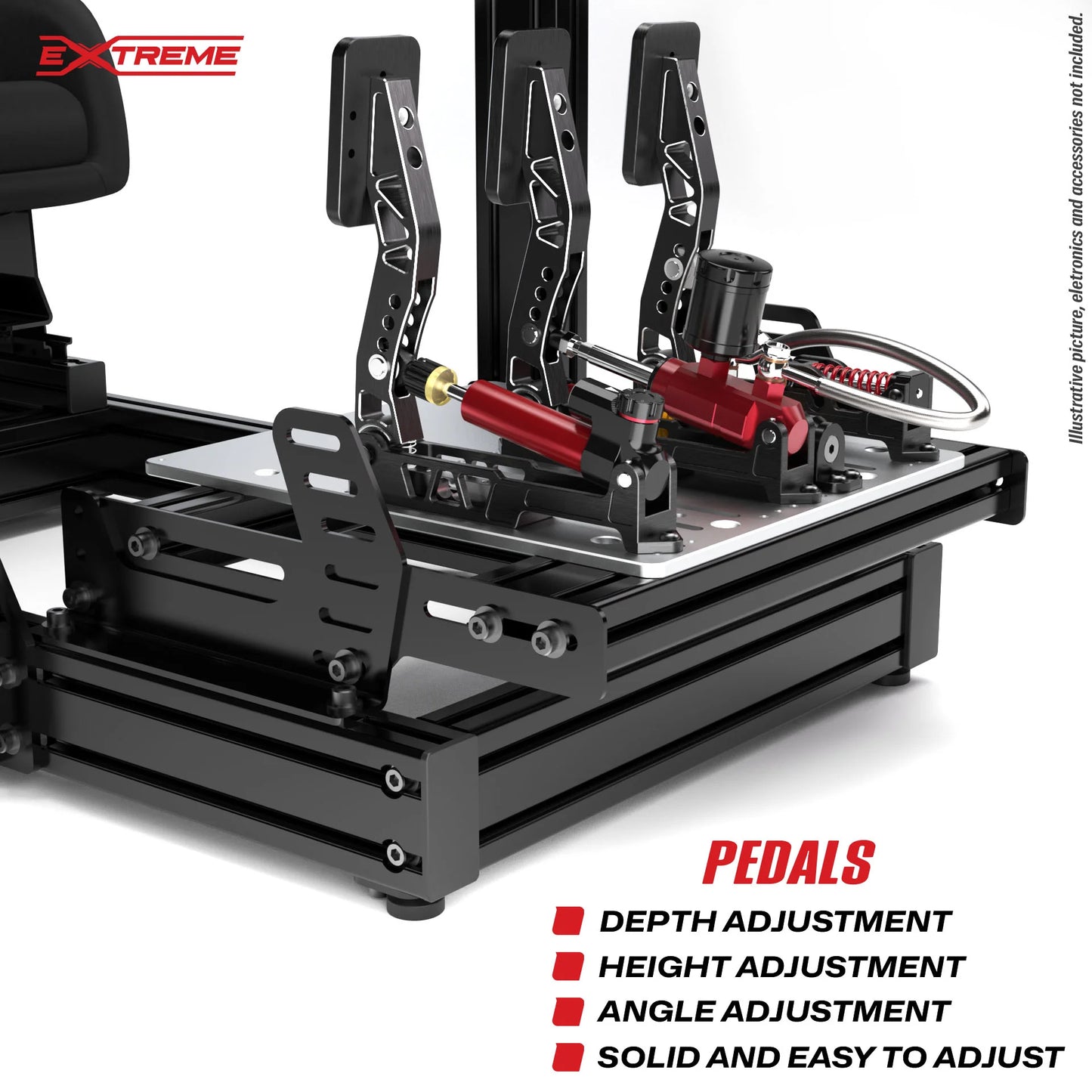 Extreme SIM Racing - AX80 ALUMINUM PROFILE SIM RACING RIG