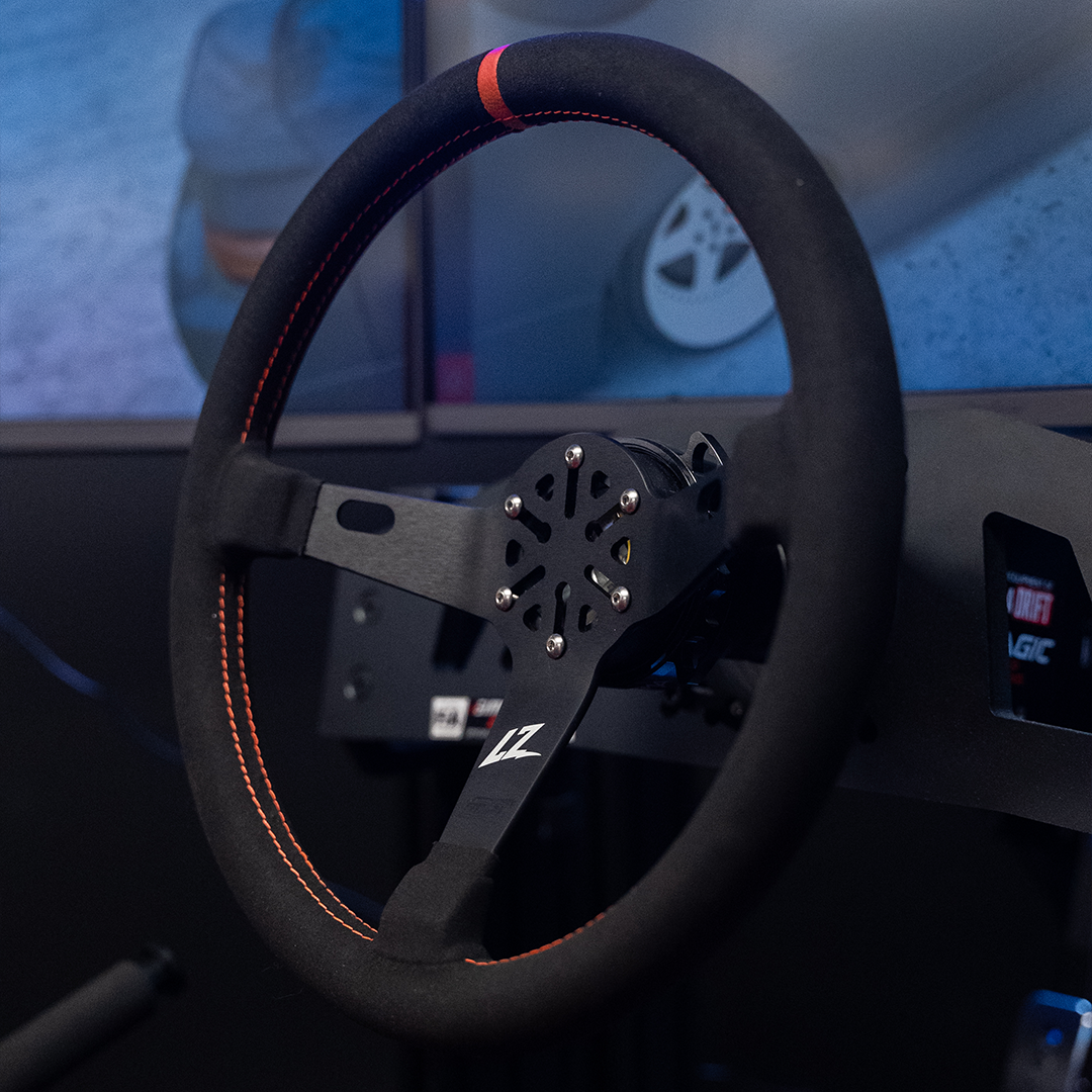 Adam LZ Sim Racing Steering Wheel - Alcantara