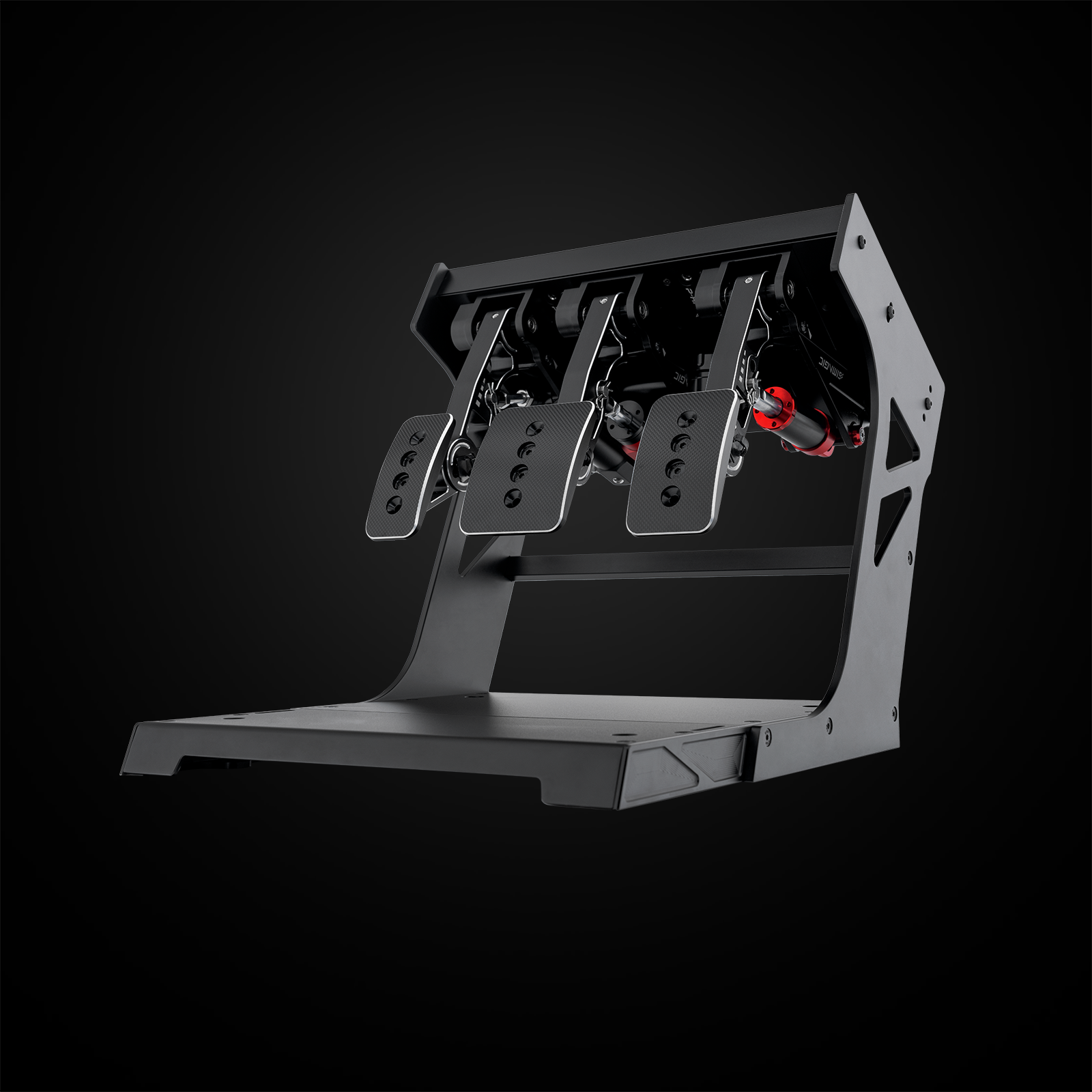 best hydraulic sim pedals SIMAGIC P1000i-RS Inverted Pedals (Brake, Throttle & Clutch: Hydraulic – SIM HQ