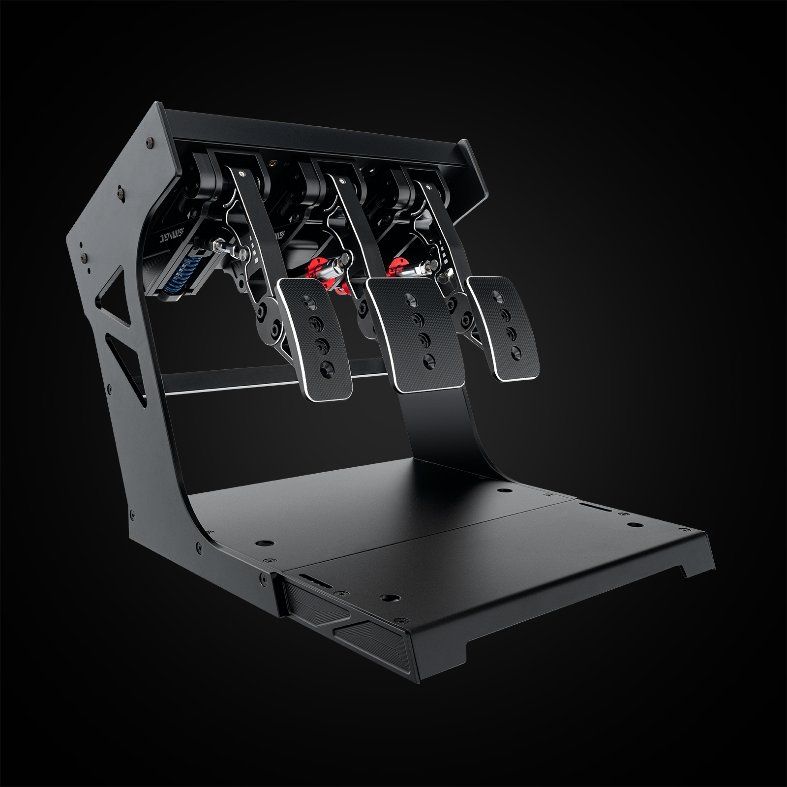 sim racing inverted pedals SIMAGIC P1000i Inverted Pedals (3 Pedal Brake, Throttle & Clutch: Non-Hydraulic Variant)