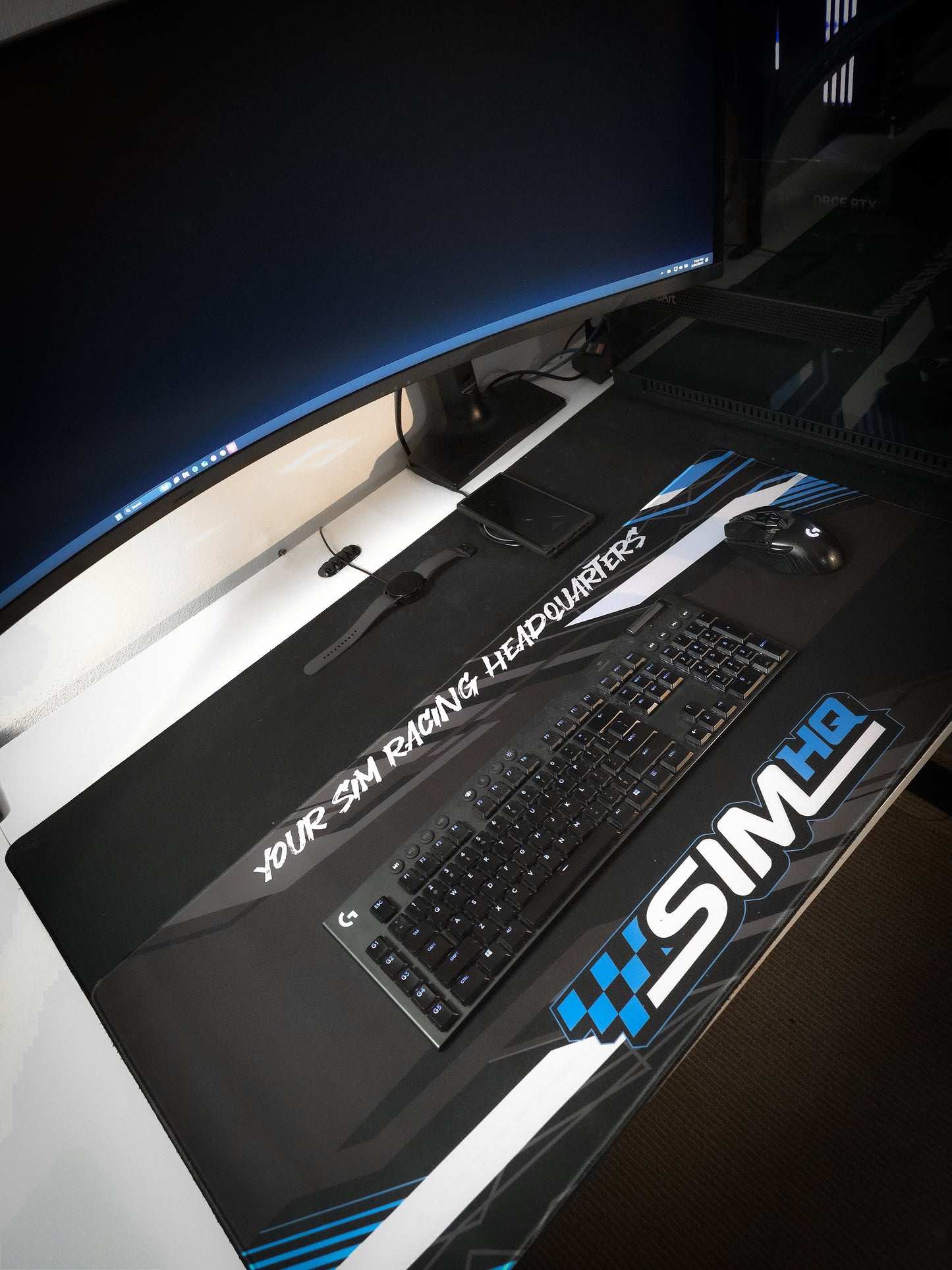 Sim HQ Gaming Desk Mat