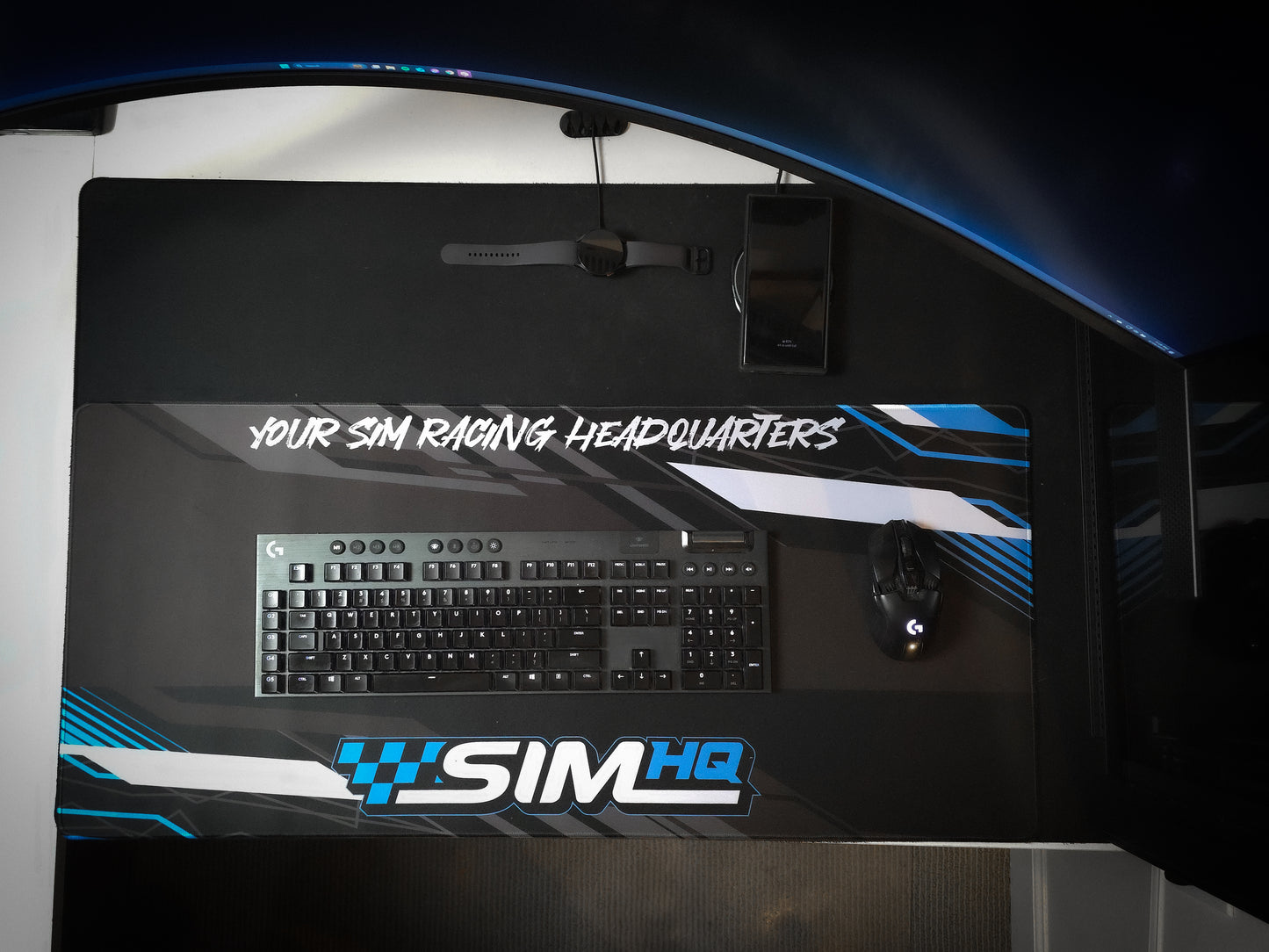 Sim HQ Gaming Desk Mat