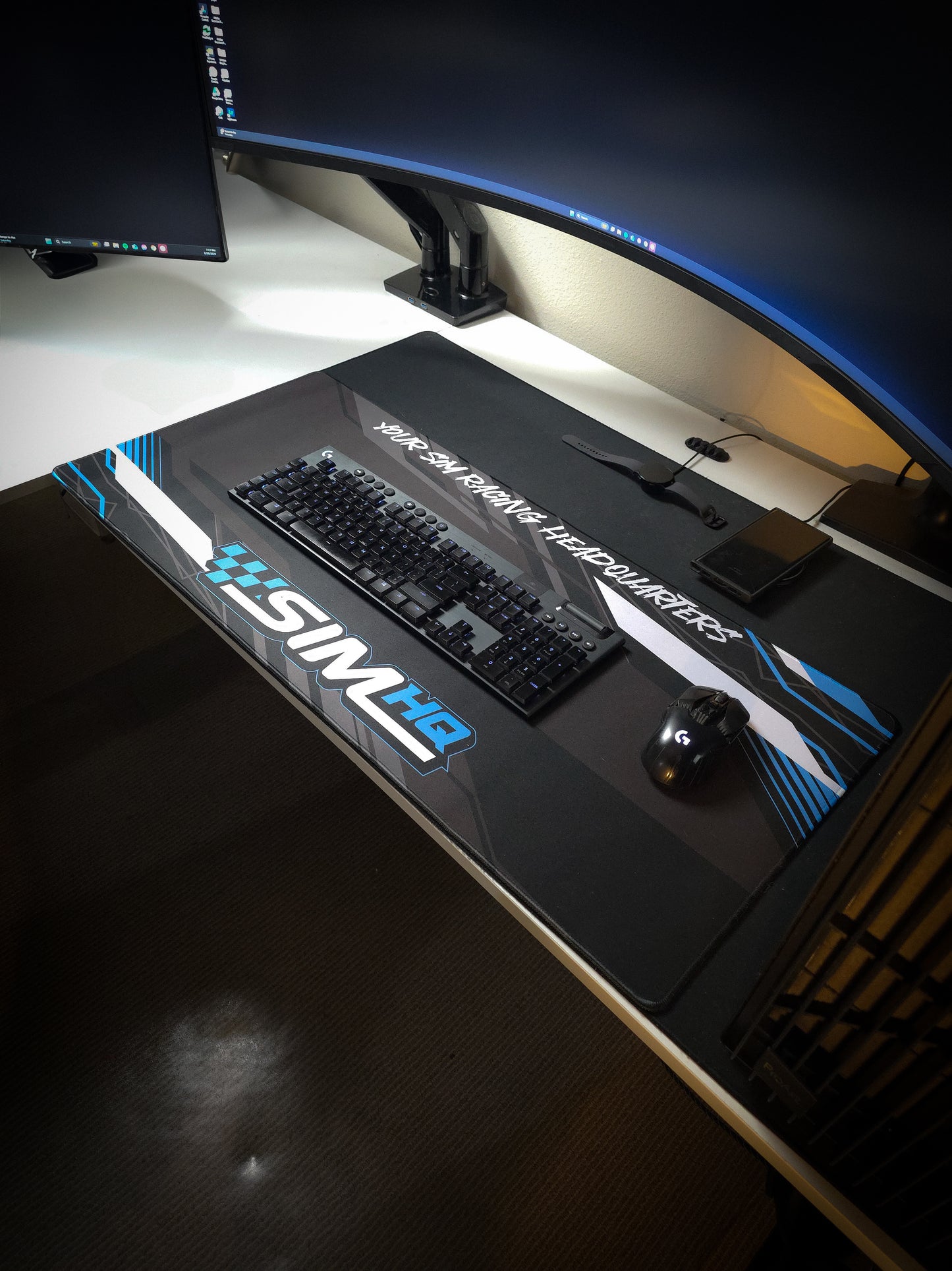 Sim HQ Gaming Desk Mat