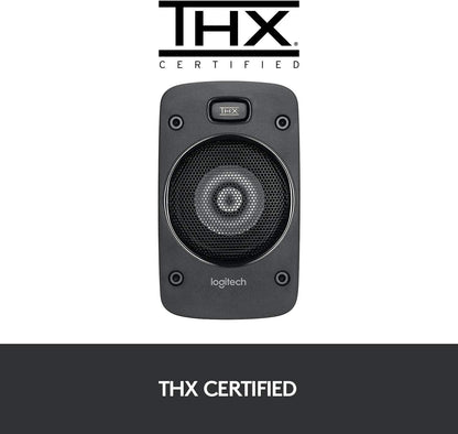 [GARAGE SALE] - Logitech Z906 5.1 Surround Sound Speaker THX Dolby DTS - Black | Certified, digital audio input, multiple devices setup