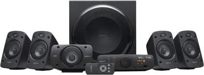 [GARAGE SALE] - Logitech Z906 5.1 Surround Sound Speaker THX Dolby DTS - Black | Certified, digital audio input, multiple devices setup