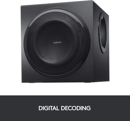 [GARAGE SALE] - Logitech Z906 5.1 Surround Sound Speaker THX Dolby DTS - Black | Certified, digital audio input, multiple devices setup