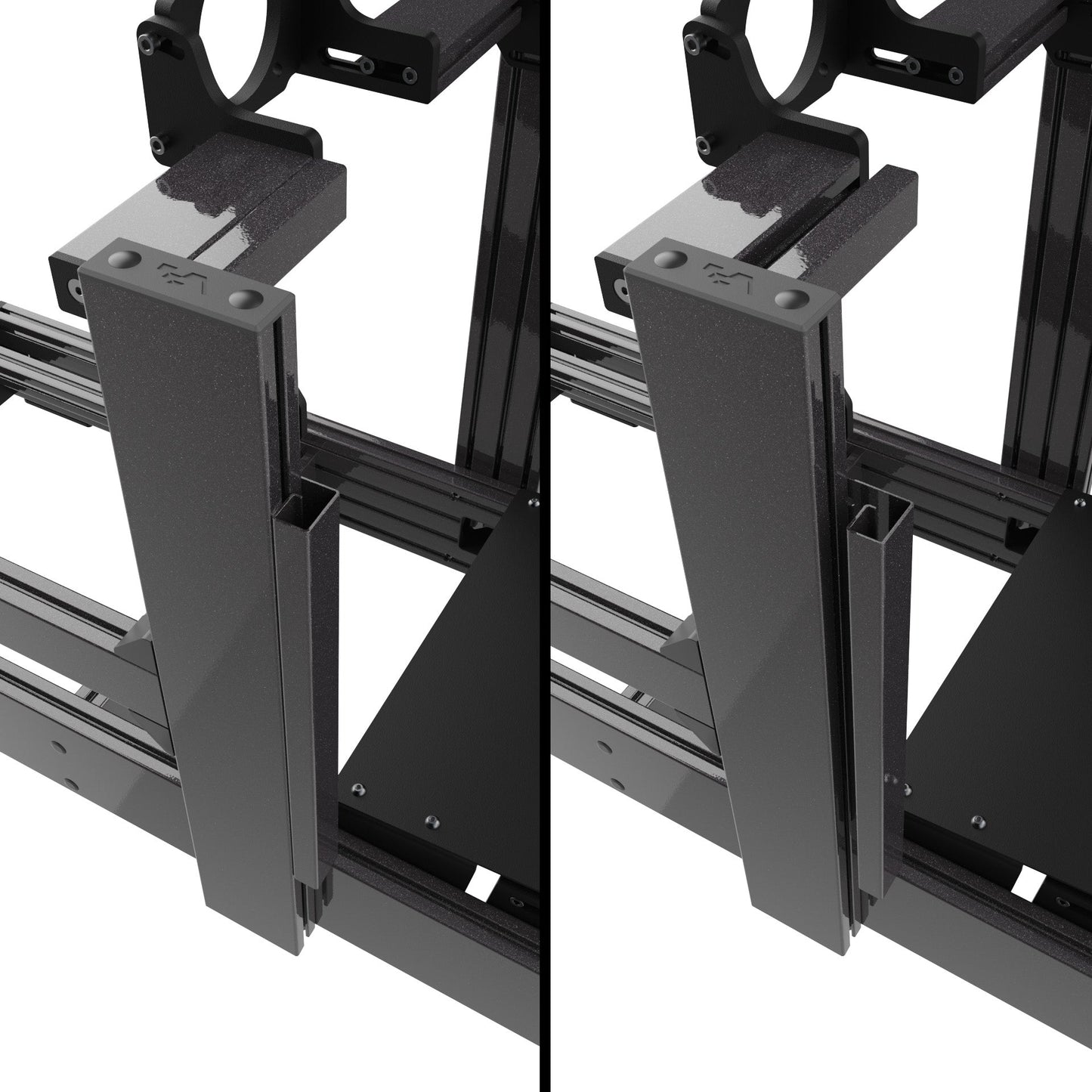 [GARAGE SALE] - 18" G-Profile Cable Management Mount - Infinite Black / Duo Pack