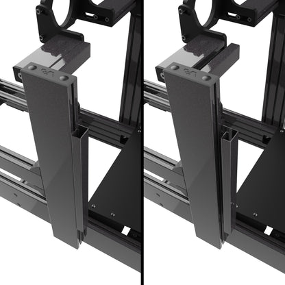[GARAGE SALE] - 18" G-Profile Cable Management Mount - Infinite Black / Duo Pack