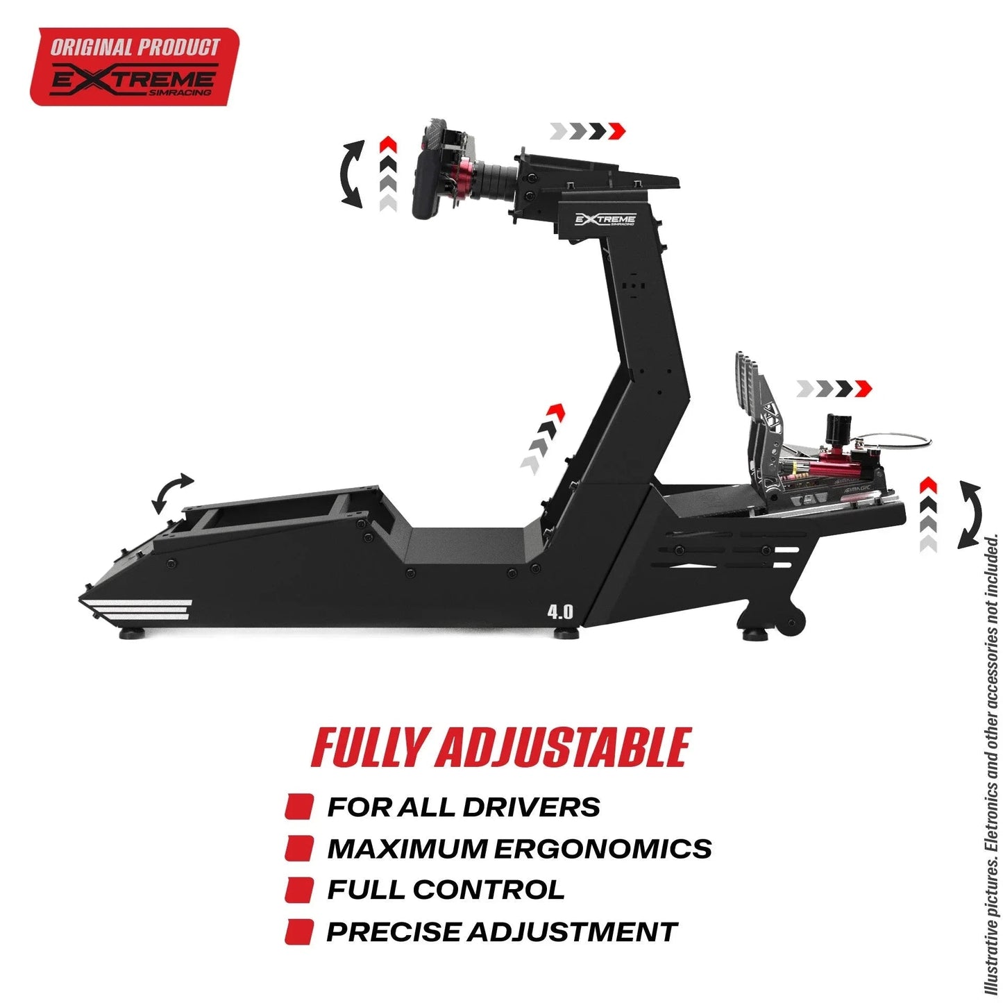 EXTREME SIMRACING CHASSIS 4.0 - W Base Options