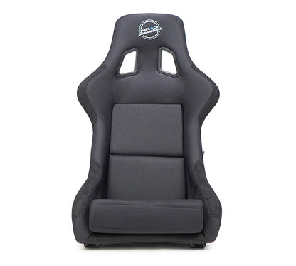 NRG - Fiber Glass Bucket Seat XL - Black