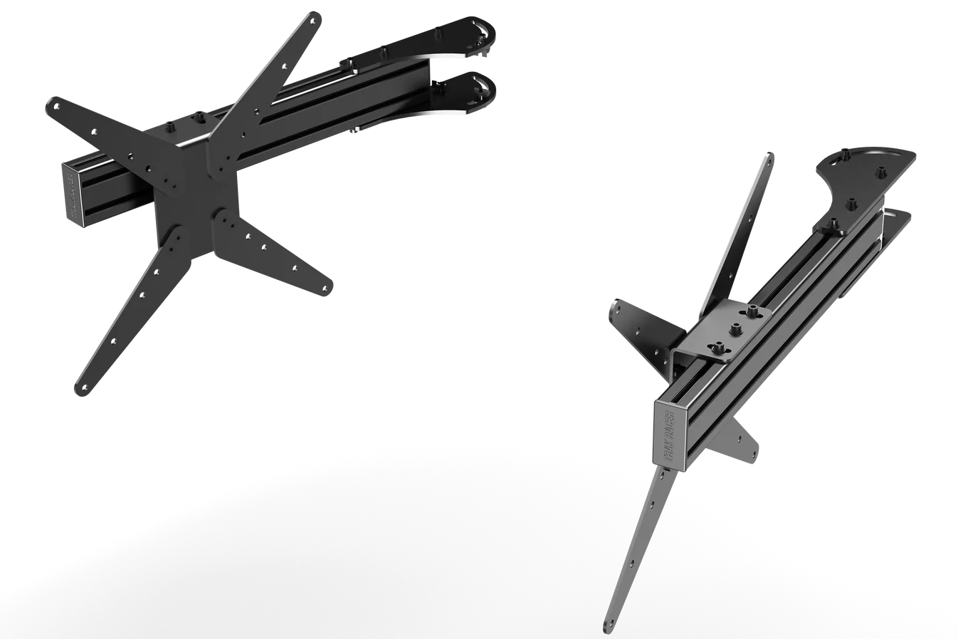 [GARAGE SALE] - Trak Racer® Aluminium Add-on Arms for Triple Monitor Stand with VESA Mounts