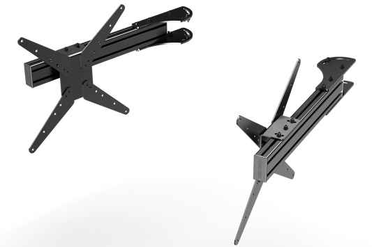 [GARAGE SALE] - Trak Racer® Aluminium Add-on Arms for Triple Monitor Stand with VESA Mounts