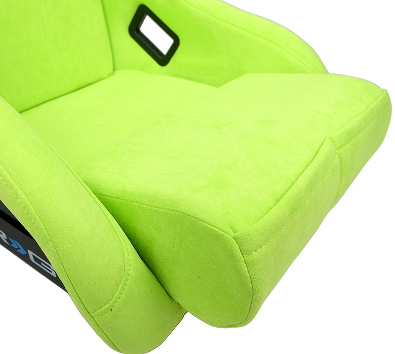 NRG - PRISMA SEAT (Green Alcantara)