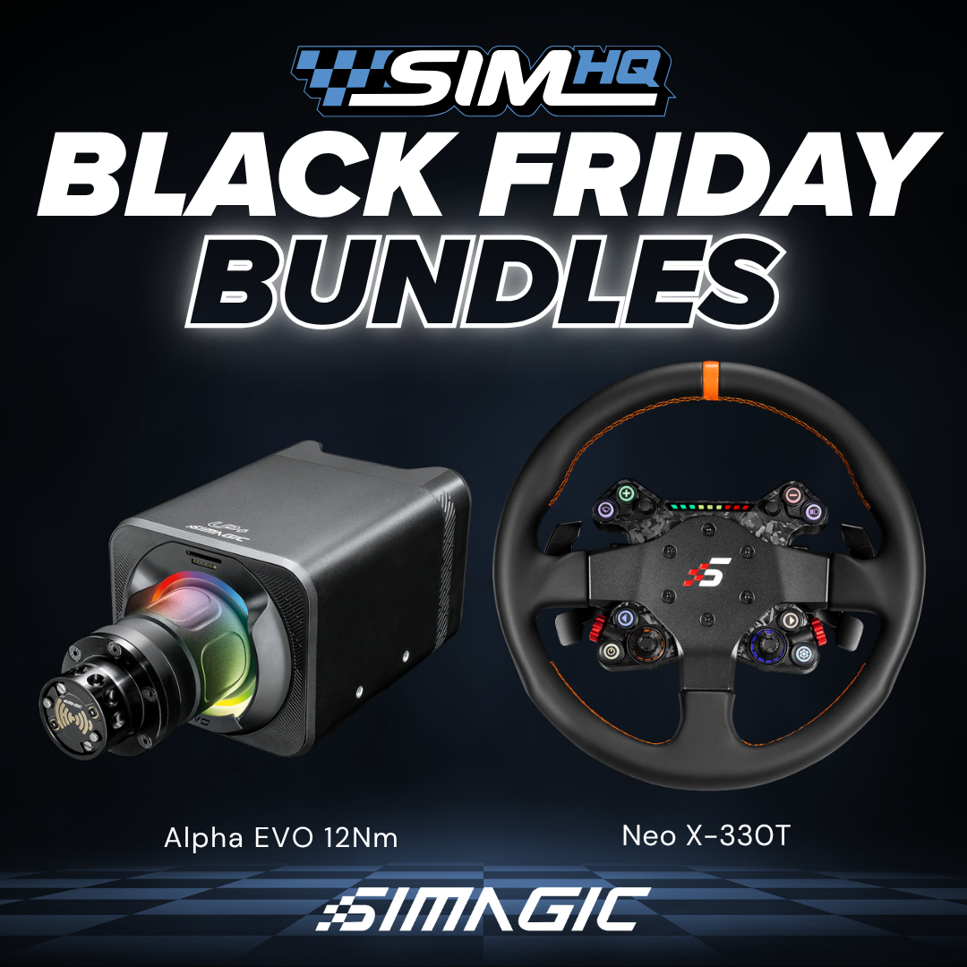 BLACK FRIDAY BUNDLE - EVO 12Nm Bundle + NEO X 330T Rally Steering Wheel