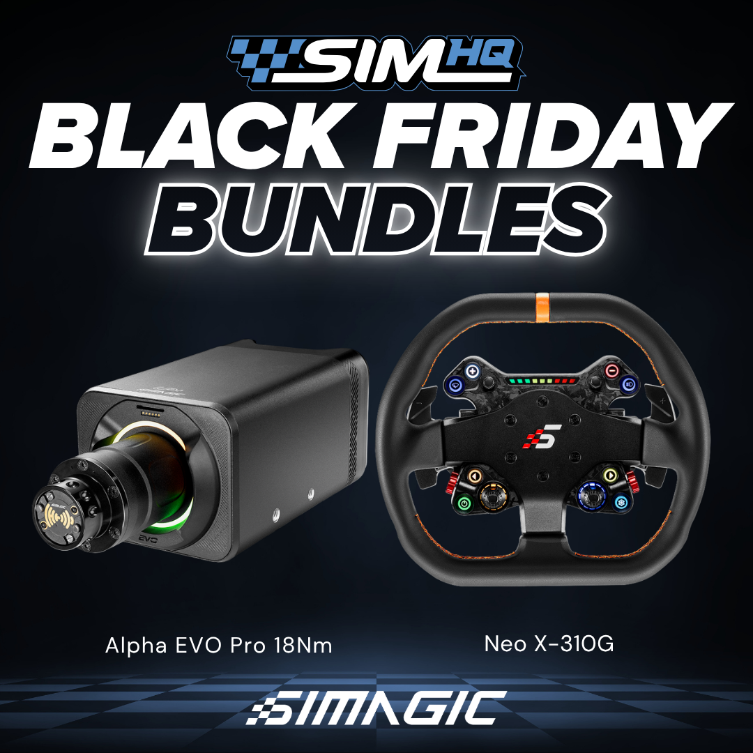 BLACK FRIDAY BUNDLE - EVO Pro 18Nm Bundle + NEO X 310G GT Steering Wheel