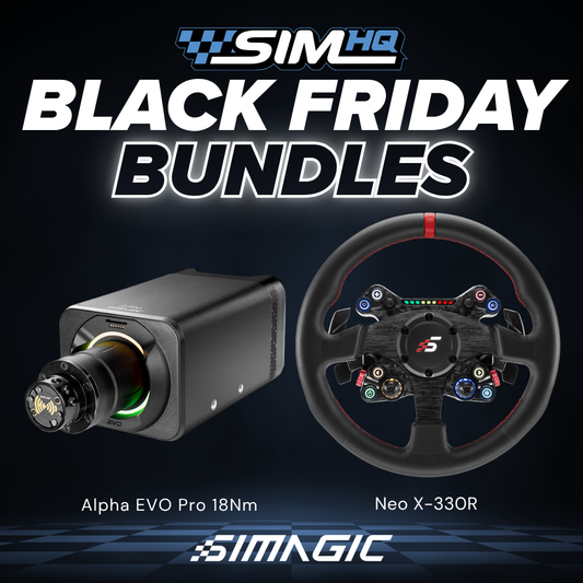 BLACK FRIDAY BUNDLE - EVO Pro 18Nm Bundle + NEO X 330R Classic Steering Wheel