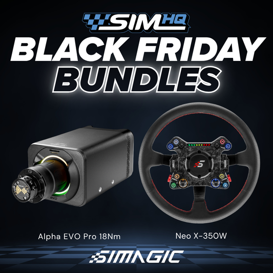 BLACK FRIDAY BUNDLE - EVO Pro 18Nm Bundle + Neo X-350W –  Drift Steering Wheel