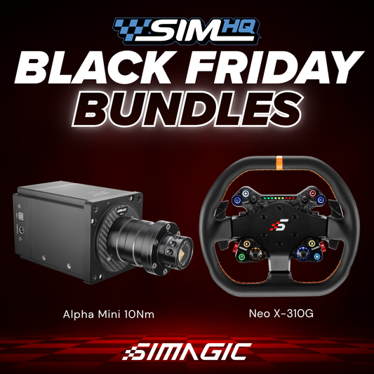 BLACK FRIDAY BUNDLE - Alpha Mini + NEO X 310G GT Steering Wheel