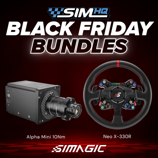 BLACK FRIDAY BUNDLE - Alpha Mini + NEO X 330R Classic Steering Wheel