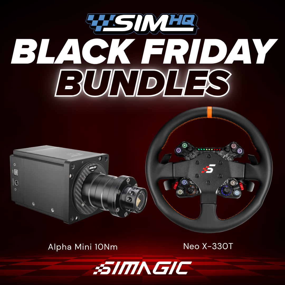 BLACK FRIDAY BUNDLE - Alpha Mini + NEO X 330T Rally Steering Wheel