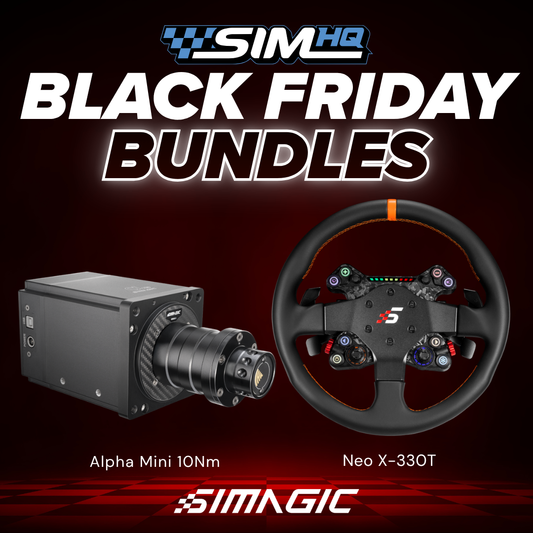 BLACK FRIDAY BUNDLE - Alpha Mini + NEO X 330T Rally Steering Wheel