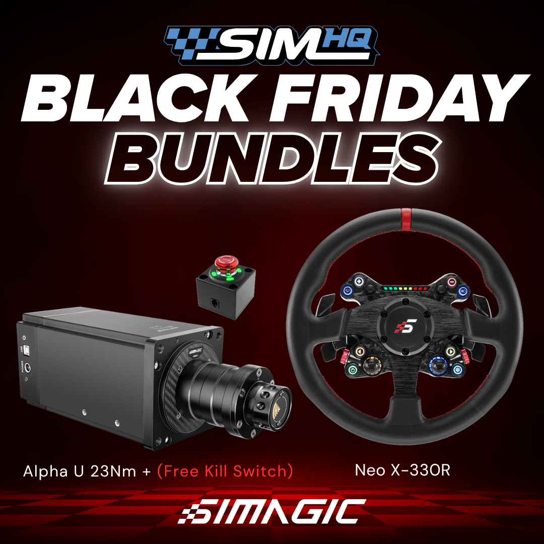 BLACK FRIDAY BUNDLE - Alpha Ultimate + NEO X 330R Classic Steering Wheel