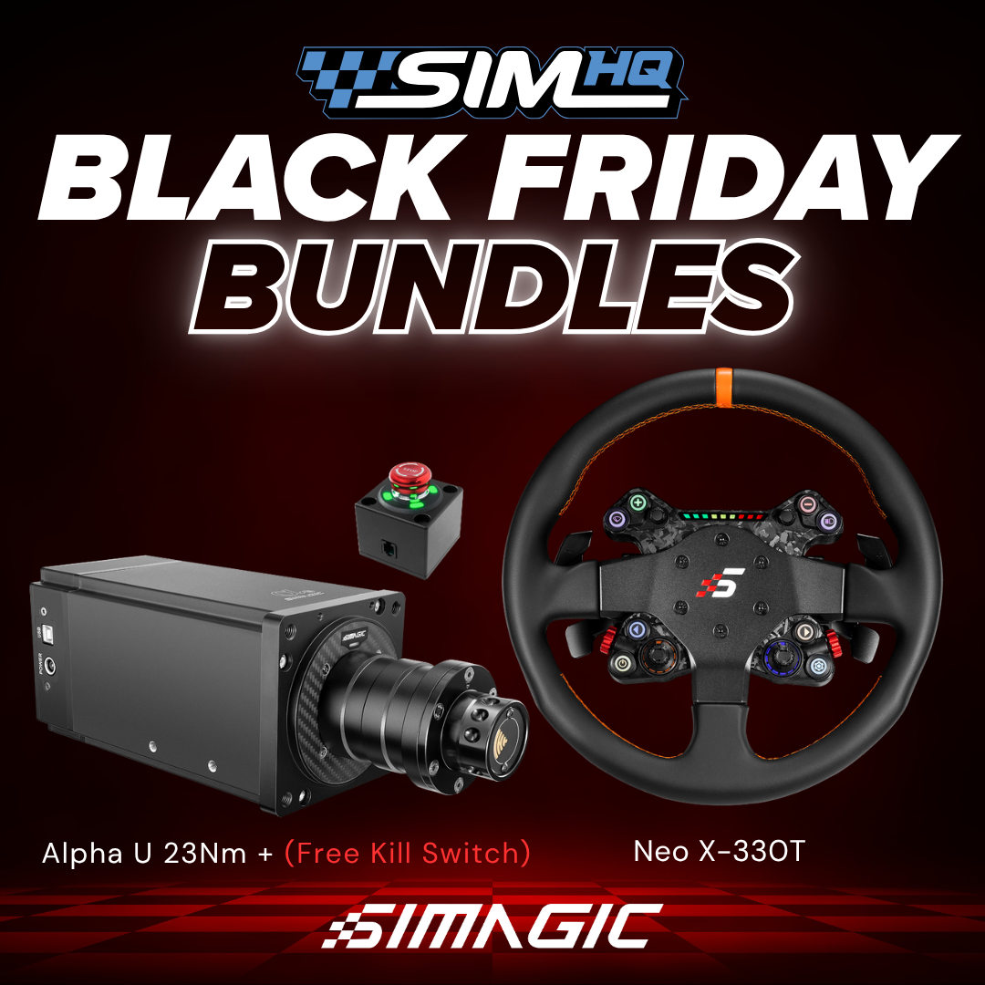 BLACK FRIDAY BUNDLE - Alpha Ultimate + NEO X 330T Rally Steering Wheel