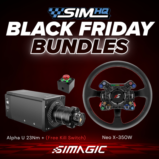 BLACK FRIDAY BUNDLE - Alpha Ultimate + Neo X-350W –  Drift Steering Wheel