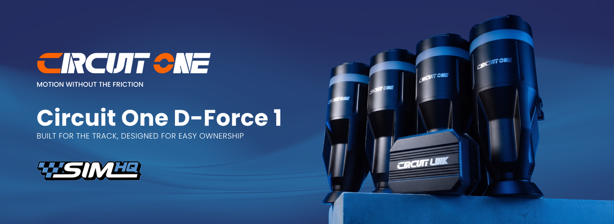 The new Circuit one D-Force 1 motion system, available now, click here