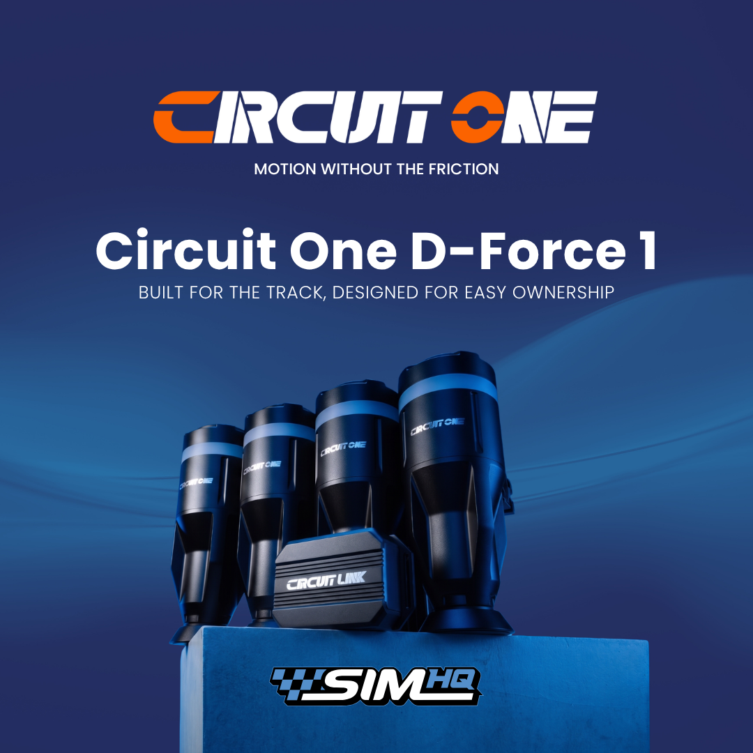 The new Circuit one D-Force 1 motion system, available now, click here