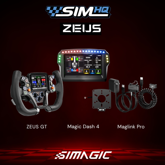 SIMAGIC - Zeus GT + MagicDash 4 + MagLink Pro - PRE-ORDER