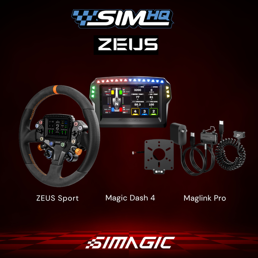 SIMAGIC - Zeus Sport + MagicDash 4 + MagLink Pro - PRE-ORDER