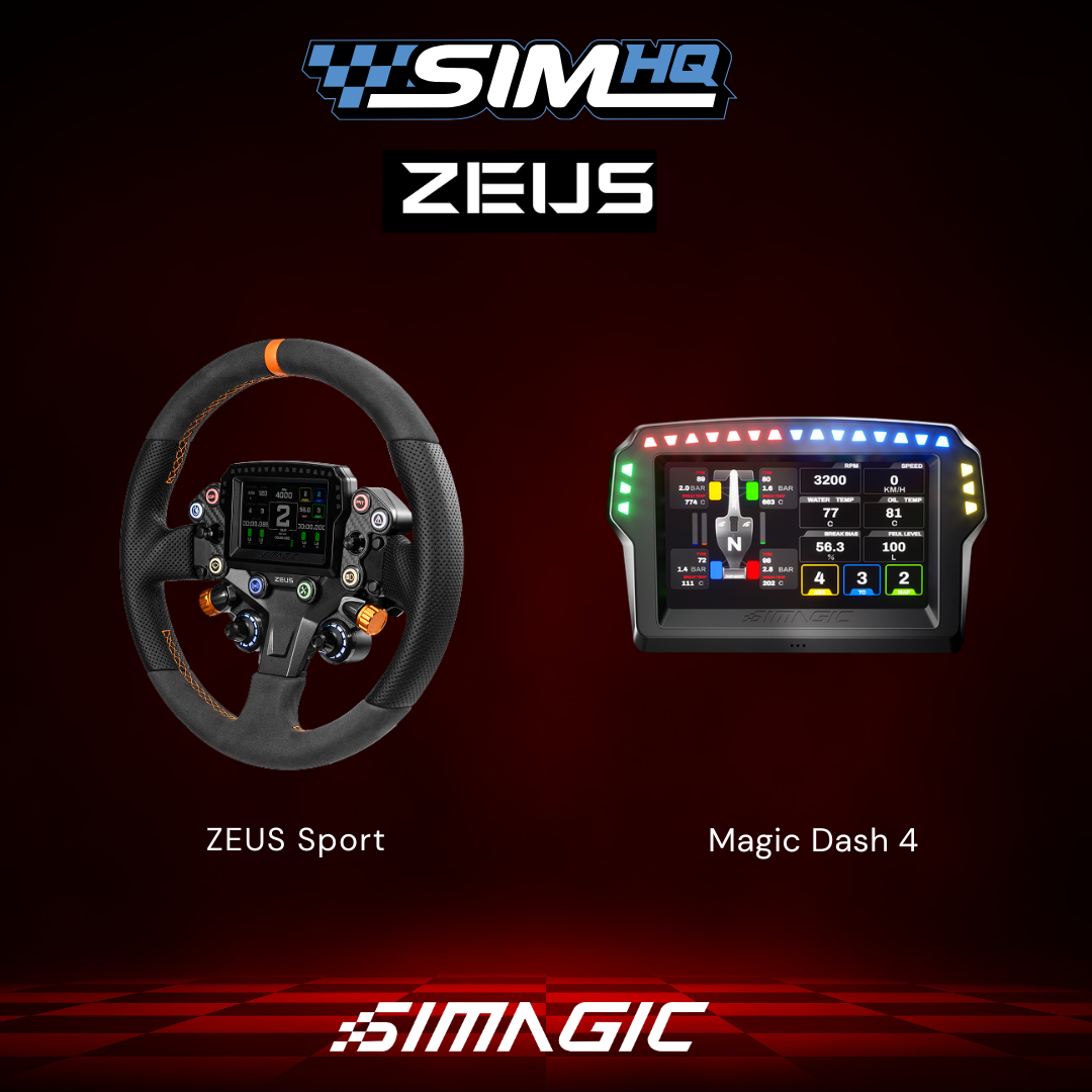 SIMAGIC - Zeus Sport + Magic dash 4 - PRE-ORDER