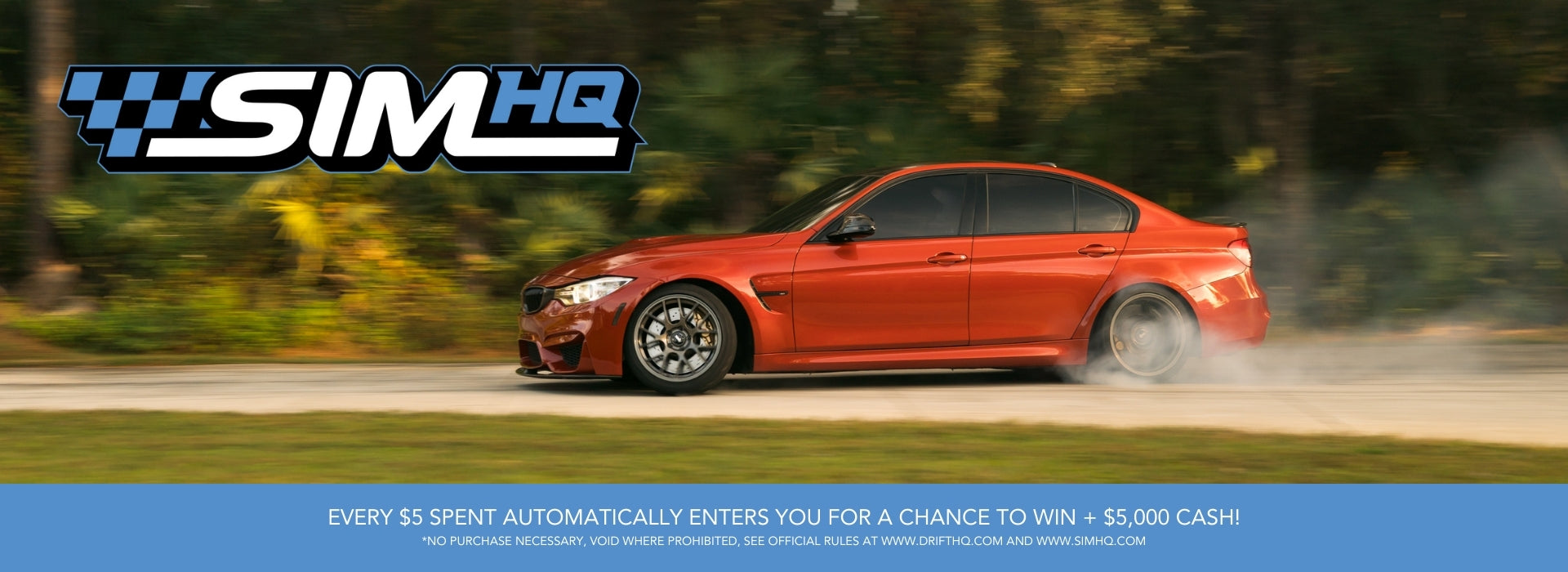 Bmw F80 Giveaway for Drift HQ and Sum HQ - Red BMW Drifting at LZ Compound