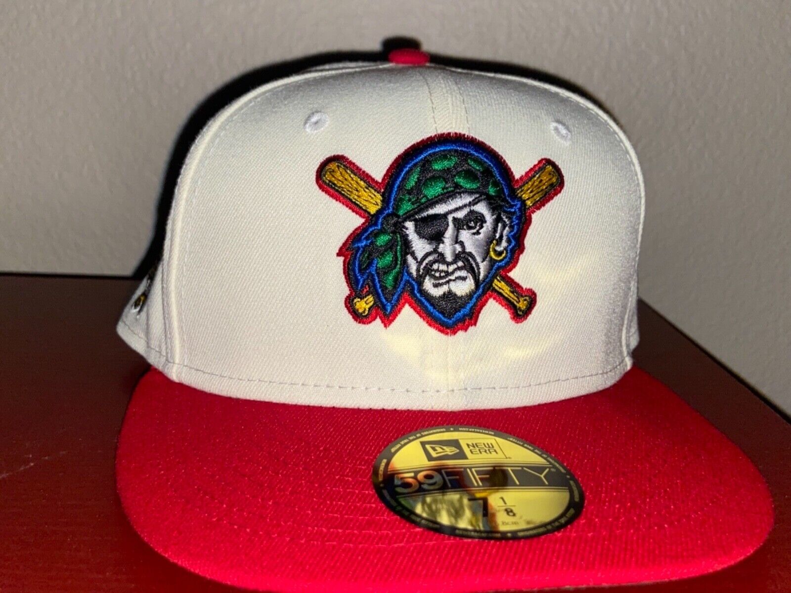 Exclusive Pittsburgh Pirates “Mac Miller” Fitted Size 7 1/2 Masked Pirate  New