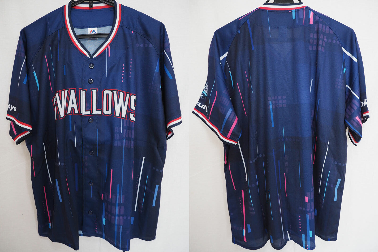 2020 Tokyo Yakult Swallows Fan Club Limited Baseball Jersey Shirt Majestic  XL for Sale 