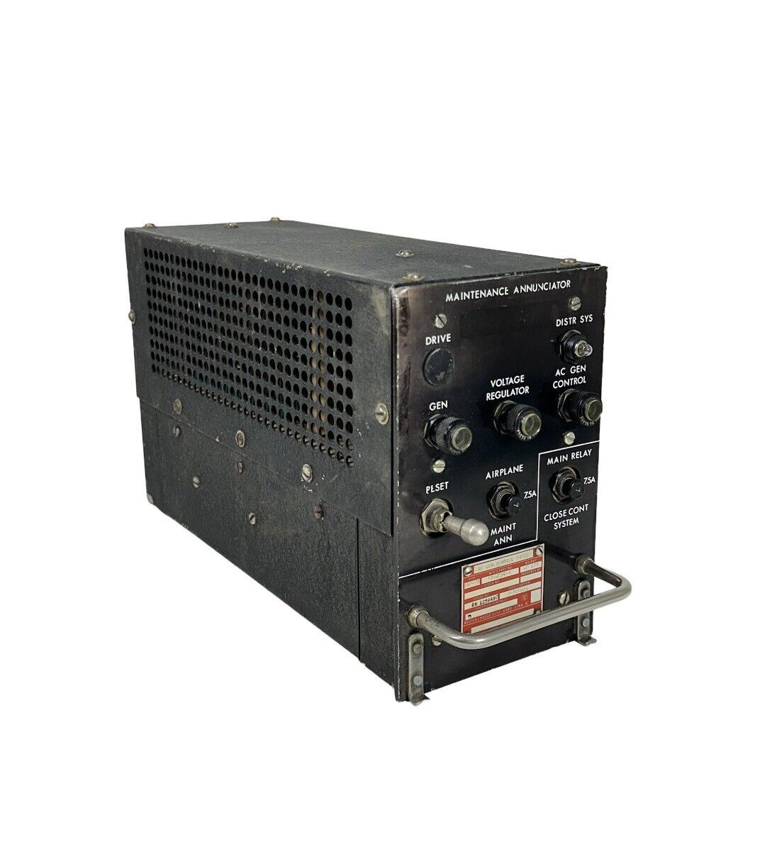 Westinghouse AVP92C ~ AC Gen. Control Panel Maintenance Annunciator ~ 976J254-4
